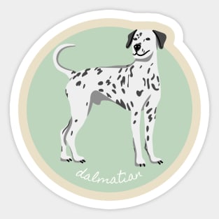 Dalmatian Lover Gift Dog Breed Pet Lover Puppy Sticker